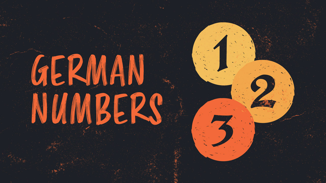 german numbers
