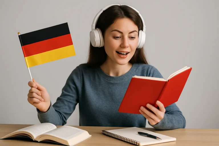 تقویت مکالمه، تلفظ و شنیداری در زبان آلمانی