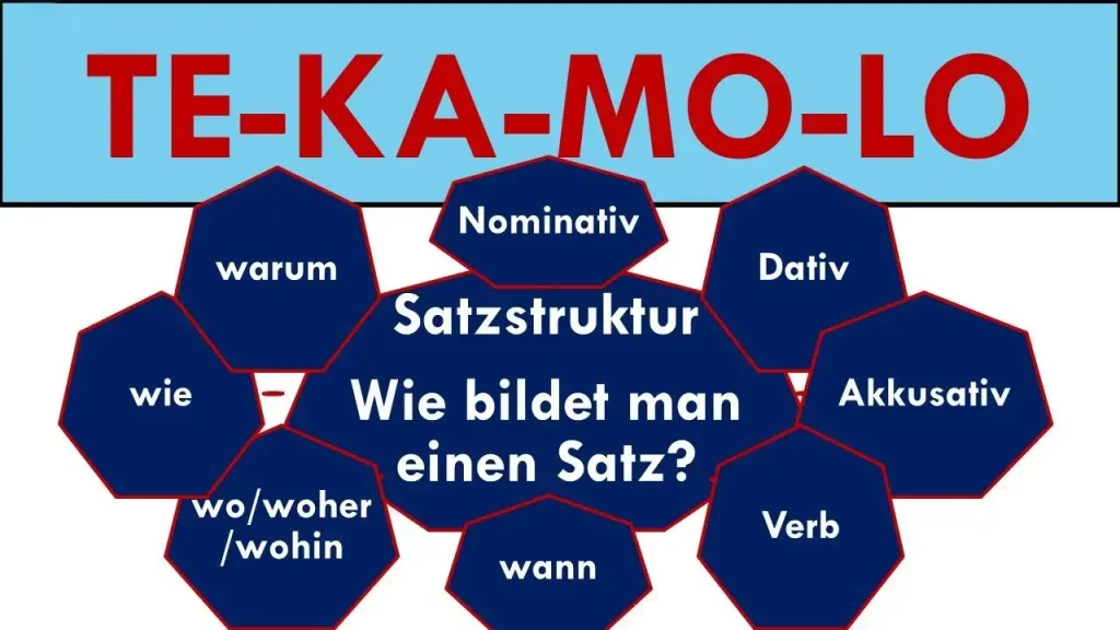 Tekamolo در زبان آلمانی