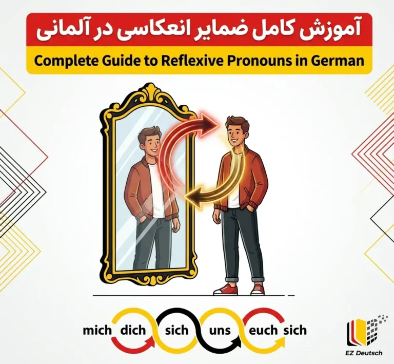 آموزش کامل ضمایر انعکاسی در آلمانی
