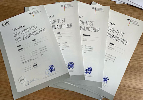 مقایسه بین آزمون‌های زبان گوته Zertifikat B1، Telc و ÖSD